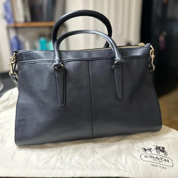 Coach F35185 Handbag Leather Women's COACH